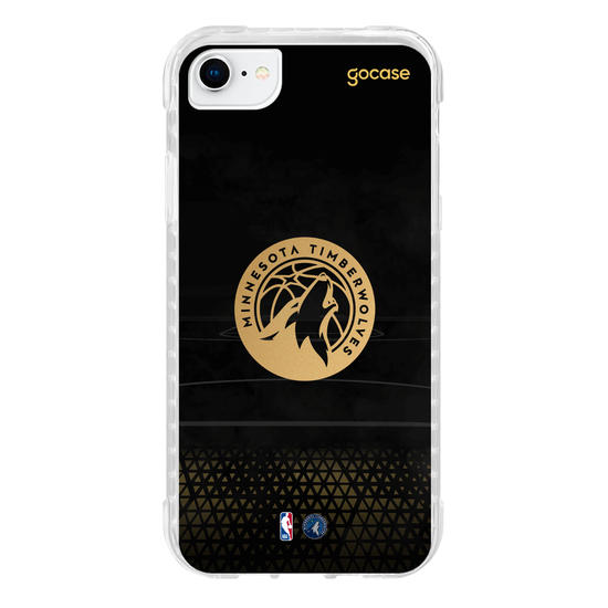 Capinha para celular NBA - Minnesota Timberwolves - Gold