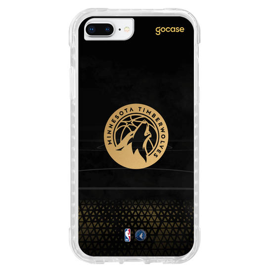 Capinha para celular NBA - Minnesota Timberwolves - Gold