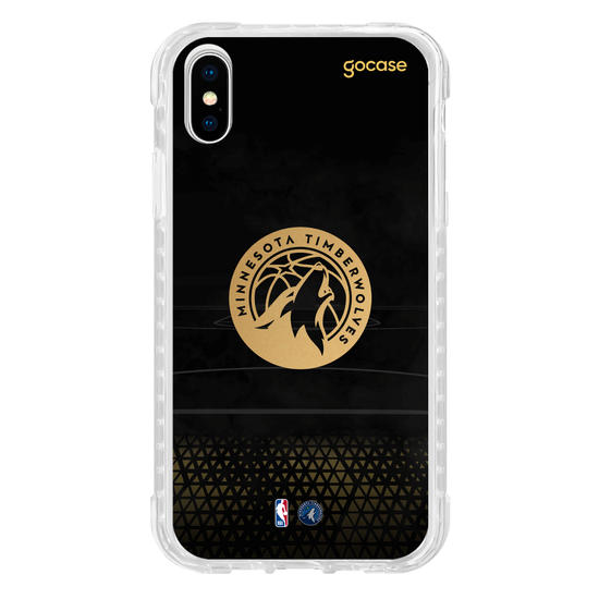 Capinha para celular NBA - Minnesota Timberwolves - Gold