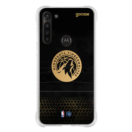 Capinha para celular NBA - Minnesota Timberwolves - Gold