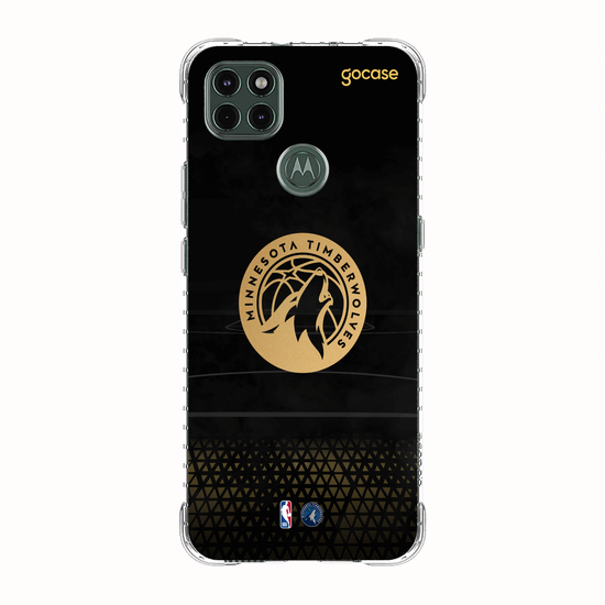 Capinha para celular NBA - Minnesota Timberwolves - Gold
