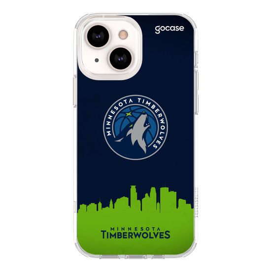 Capinha para celular NBA - Minnesota Timberwolves - Skyline