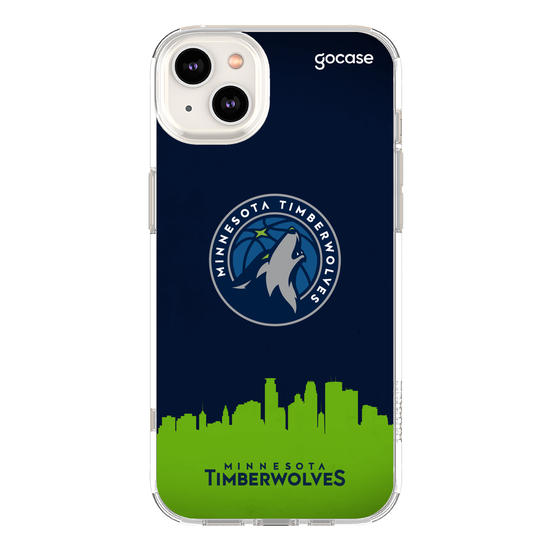 Capinha para celular NBA - Minnesota Timberwolves - Skyline