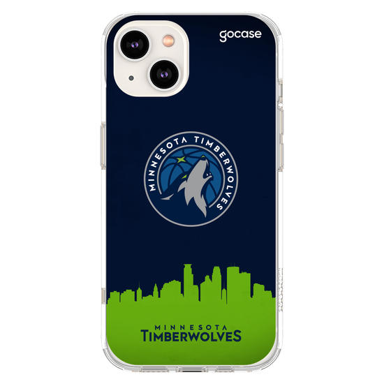 Capinha para celular NBA - Minnesota Timberwolves - Skyline