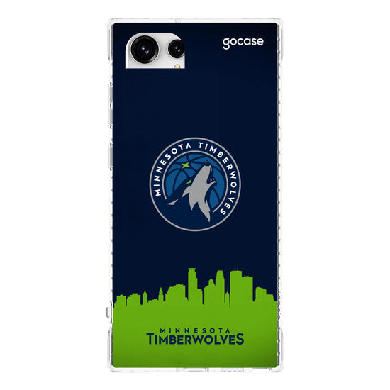 Capinha para celular NBA - Minnesota Timberwolves - Skyline