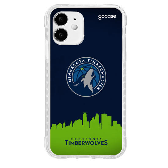 Capinha para celular NBA - Minnesota Timberwolves - Skyline