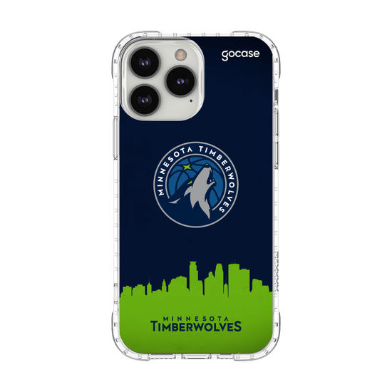Capinha para celular NBA - Minnesota Timberwolves - Skyline