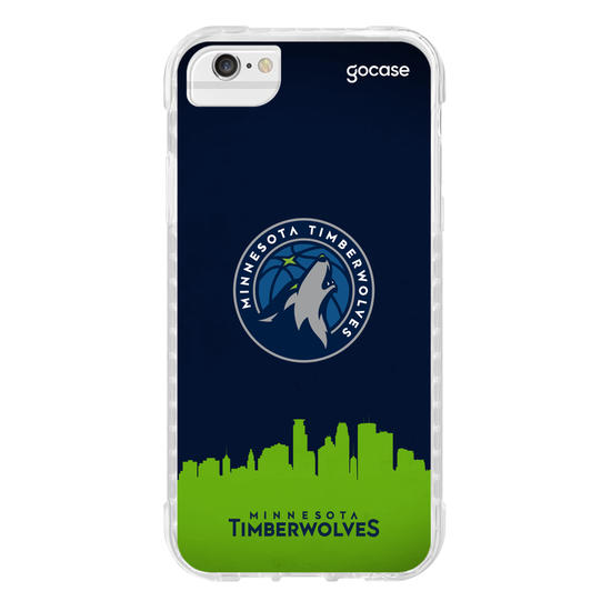 Capinha para celular NBA - Minnesota Timberwolves - Skyline