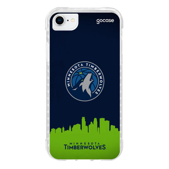 Capinha para celular NBA - Minnesota Timberwolves - Skyline