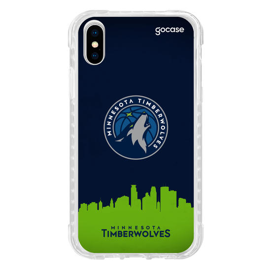 Capinha para celular NBA - Minnesota Timberwolves - Skyline