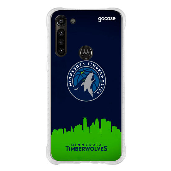 Capinha para celular NBA - Minnesota Timberwolves - Skyline