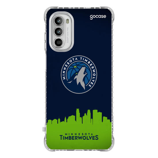 Capinha para celular NBA - Minnesota Timberwolves - Skyline