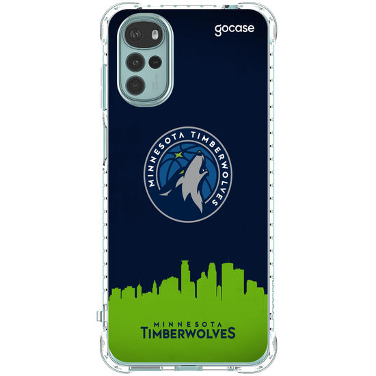 Capinha para celular NBA - Minnesota Timberwolves - Skyline