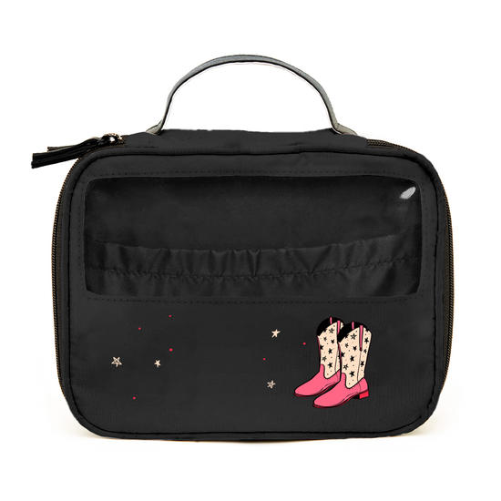 Necessaire Makeup Double - Boots com Seu Nome