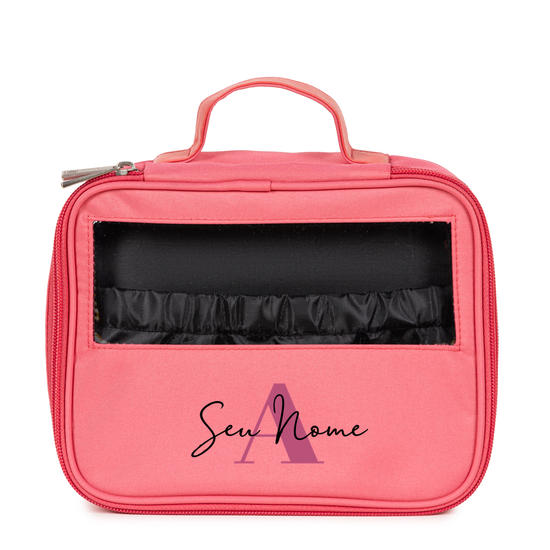 Necessaire Makeup Double - Inicial Elegant