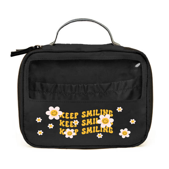 Necessaire Makeup Double - Keep Smiling - Flower
