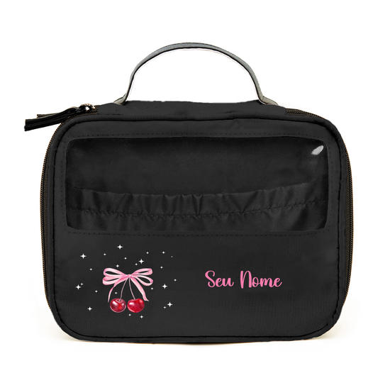 Necessaire Makeup Double - Bow Cherry