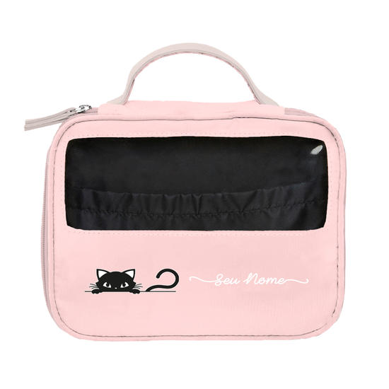 Necessaire Makeup Double - Gatinho