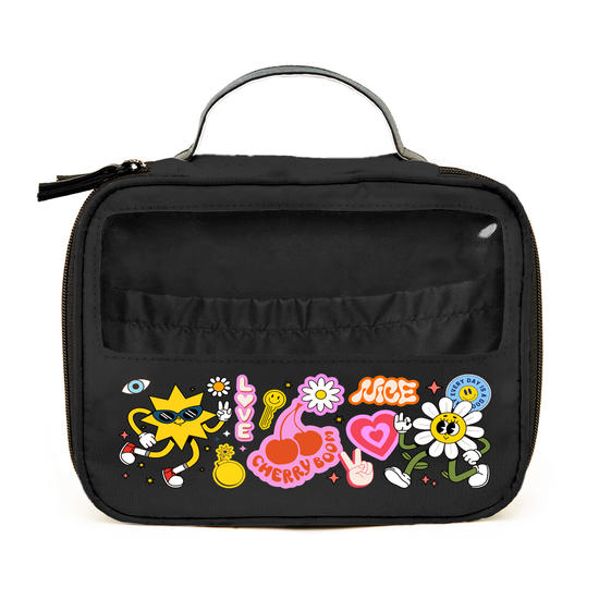 Necessaire Makeup Double - Happy Groovy