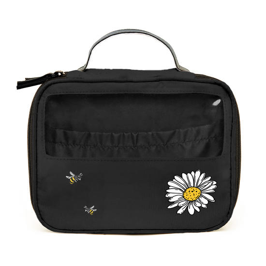 Necessaire Makeup Double - Flor Manuscrita