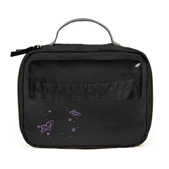 Necessaire Makeup Double - Inicial Corações em Órbita