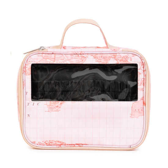 Necessaire Makeup Double - Mapa Mundi - Groovy Name