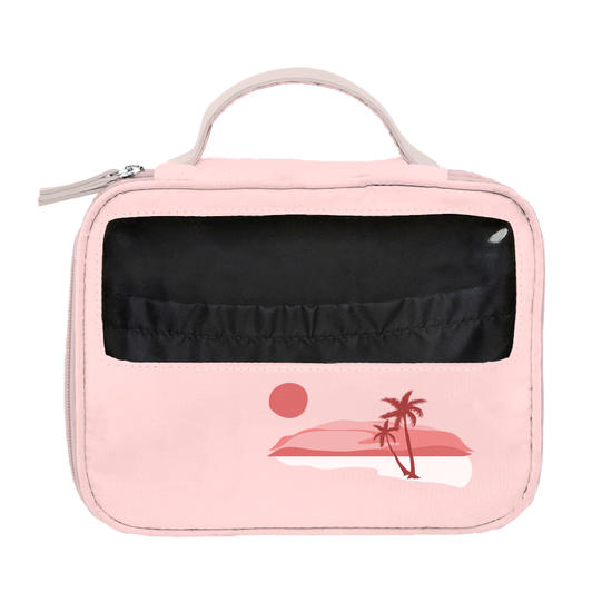Necessaire Makeup Double Rosa - Paisagem Boho