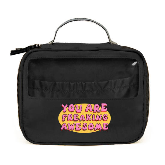 Necessaire Makeup Double - You Are Freaking Awesome