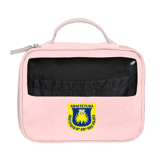 Necessaire Makeup Double Rosa - Instituto N Sra dos Anjos - B2B