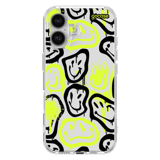 Capinha para celular  Neon Urban Smile