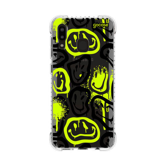 Capinha para celular  Neon Urban Smile