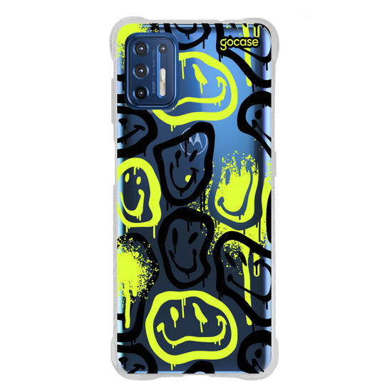 Capinha para celular  Neon Urban Smile