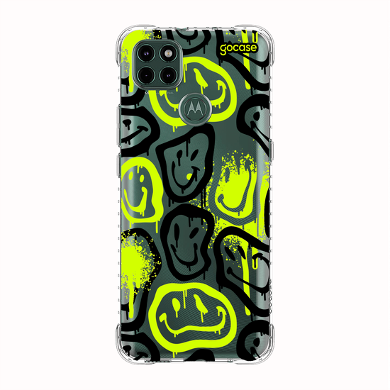 Capinha para celular  Neon Urban Smile