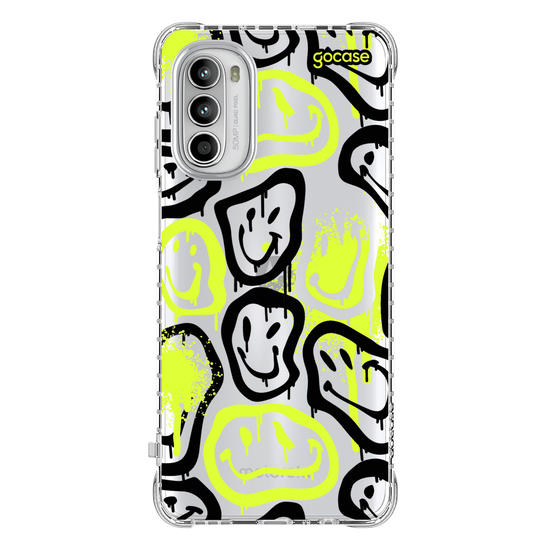 Capinha para celular  Neon Urban Smile