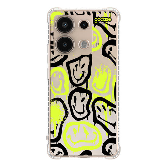 Capinha para celular  Neon Urban Smile