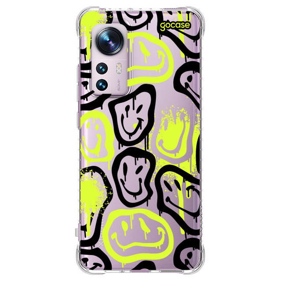 Capinha para celular  Neon Urban Smile