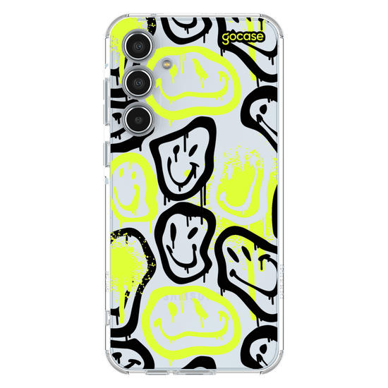 Capinha para celular  Neon Urban Smile