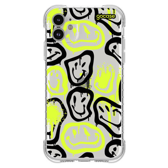 Capinha para celular  Neon Urban Smile