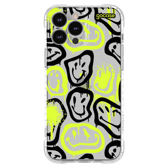 Capinha para celular  Neon Urban Smile