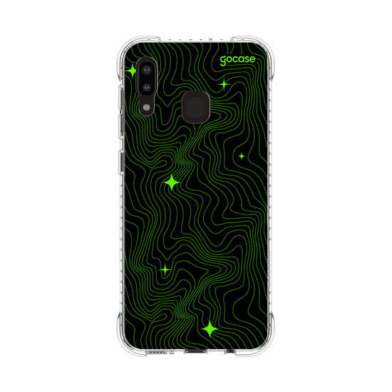 Capinha para celular  Neon Wave Name