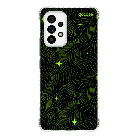 Capinha para celular  Neon Wave Name
