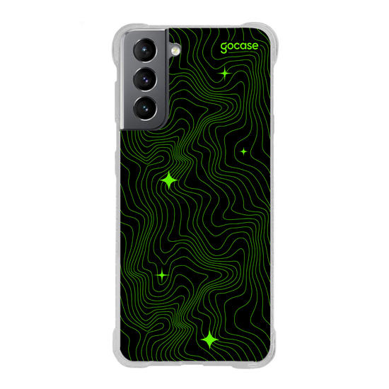 Capinha para celular  Neon Wave Name