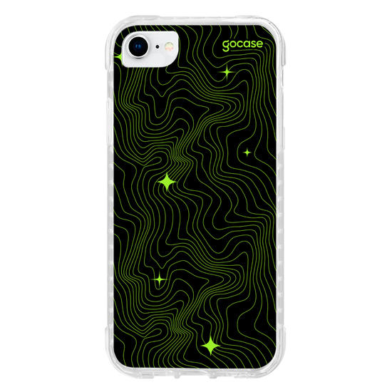 Capinha para celular  Neon Wave Name