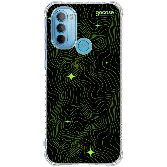Capinha para celular  Neon Wave Name