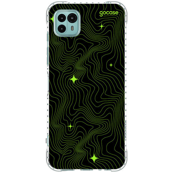 Capinha para celular  Neon Wave Name