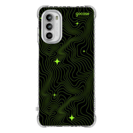 Capinha para celular  Neon Wave Name