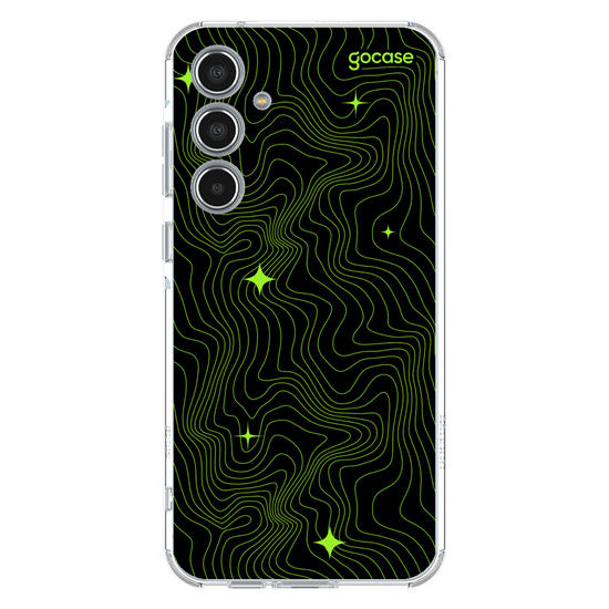 Capinha para celular  Neon Wave Name