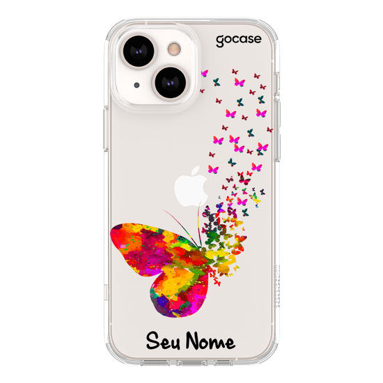 Capinha para celular Neon -  Borboletas Flutuantes