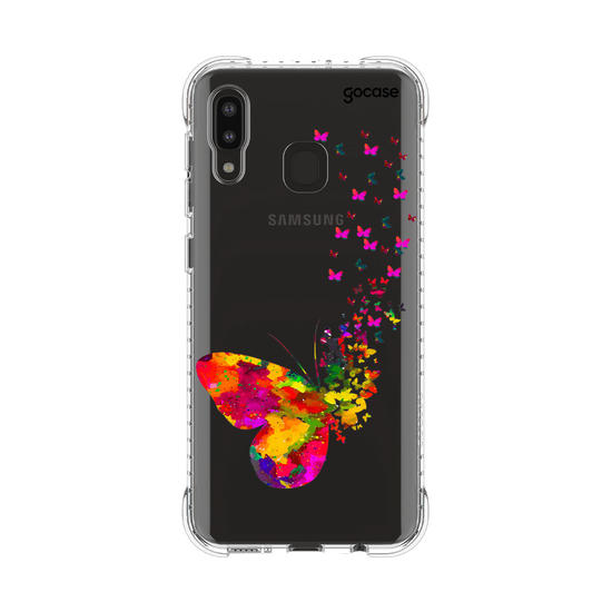 Capinha para celular Neon -  Borboletas Flutuantes