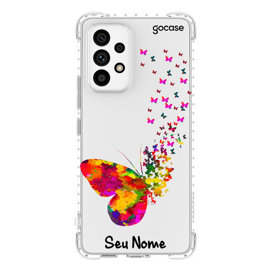 Capinha para celular Neon -  Borboletas Flutuantes